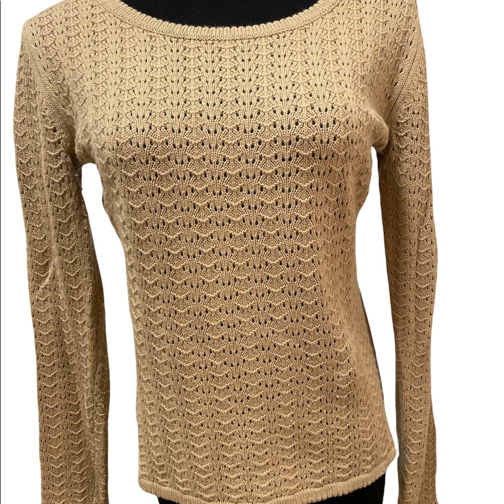 Saks Fifth Ave Silk/Cashmere Sweater, size Large